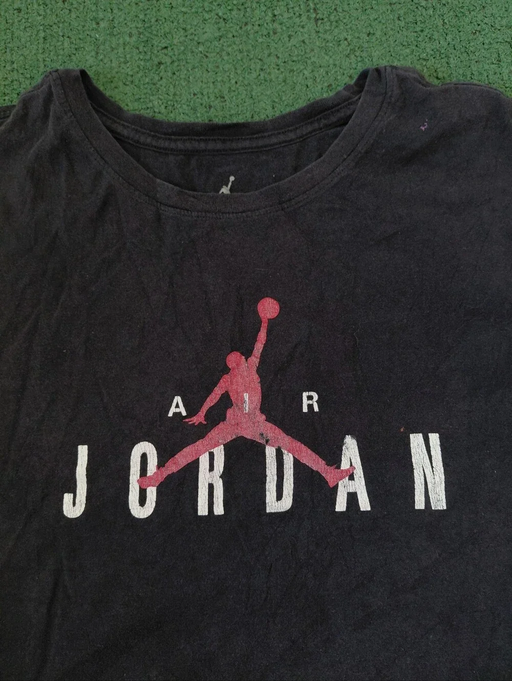 Air Jordan Black Plus Size Sports Activewear T Shirt Sz XXXL